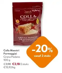 OKay Colla Maestri Formaggiai Grana Padano 100 g aanbieding