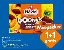 OKay St Michel Doonuts met chocolade 180 g aanbieding