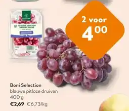 OKay blauwe pitloze druiven 400 g aanbieding