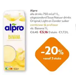 OKay Alpro Banana 1L aanbieding