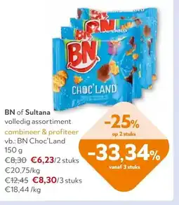 OKay BN Choc'Land 150 g aanbieding