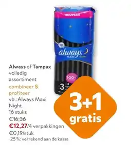 OKay Always Maxi Night aanbieding