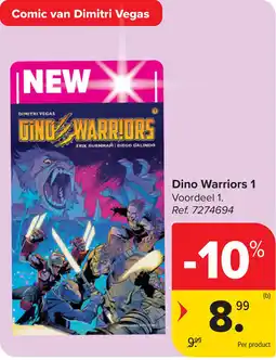 Carrefour Dino Warriors 1 aanbieding