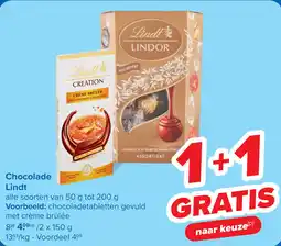 Carrefour Chocolade Lindt aanbieding