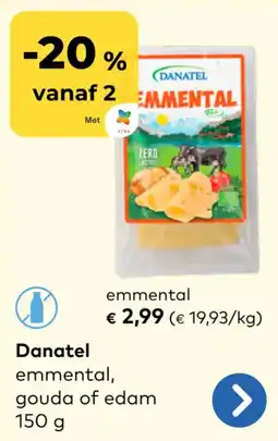 Bio Planet Danatel Emmental aanbieding
