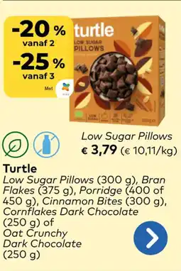 Bio Planet Turtle Low Sugar Pillows aanbieding
