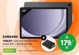 Expert Samsung Tablet + book cover aanbieding
