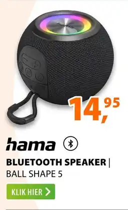 Expert Hama Bluetooth Speaker Ball Shape 5 aanbieding