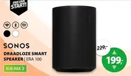 Expert Sonos Draadloze Smart Speaker ERA 100 aanbieding