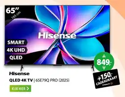 Expert Hisense QLED 4K TV aanbieding