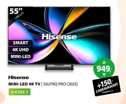 Expert Hisense Mini-led 4K TV aanbieding
