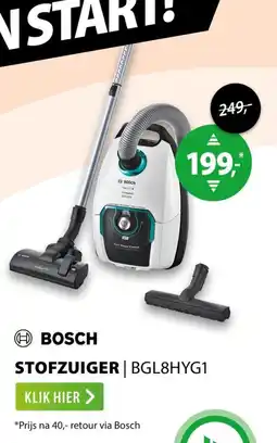 Expert Bosch Stofzuiger BGL8HYG1 aanbieding