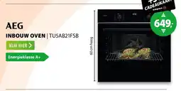 Expert AEG Inbouw Oven aanbieding