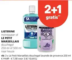 Spar LISTERINE mondwater aanbieding