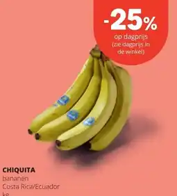 Spar CHIQUITA aanbieding