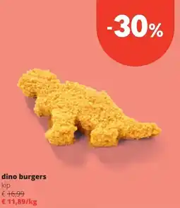 Spar dino burgers aanbieding