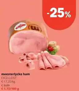 Spar meesterlycke ham aanbieding