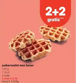 Spar suikerwafel met boter 100 g aanbieding