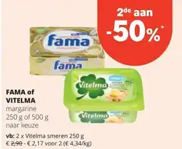 Spar FAMA of VITELMА aanbieding