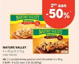 Spar NATURE VALLEY aanbieding