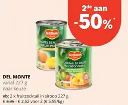 Spar DEL MONTE vanaf 227 g aanbieding