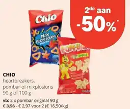 Spar CHIO heartbreakers aanbieding