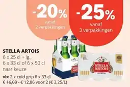 Spar STELLA ARTOIS aanbieding