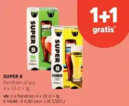 Spar SUPER 8 flandrien aanbieding