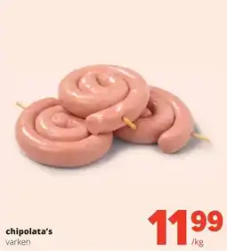 Spar chipolata's aanbieding