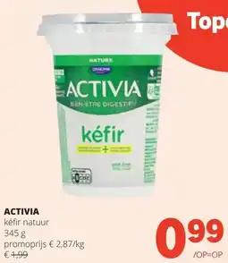 Spar ACTIVIA kéfir natuur 345 g aanbieding