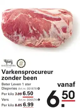 Sligro Varkensprocureur zonder been aanbieding