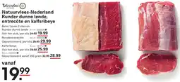 Sligro Natuurvlees-Nederland Runder dunne lende, entrecôte en kalfsribeye aanbieding