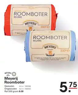Sligro Meyerij Roomboter aanbieding