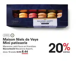 Sligro Maison Niels de Veye Mini patisserie aanbieding