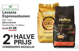 Sligro Lavazza Espressobonen aanbieding