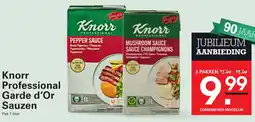 Sligro Knorr Professional Garde d'Or Sauzen aanbieding
