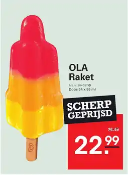 Sligro OLA Raket aanbieding
