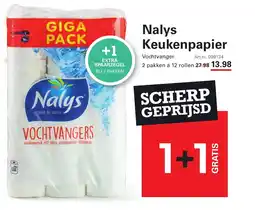 Sligro Nalys Keukenpapier aanbieding