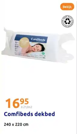 Action Comfibeds dekbed 240 x 220 cm aanbieding