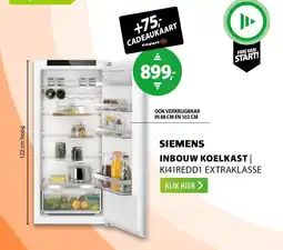 Expert Siemens inbouw koelkast | extraklasse KI41REDD1 aanbieding