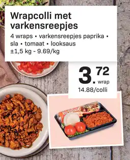 Buurtslagers Wrapcolli met varkensreepjes aanbieding