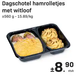 Buurtslagers Dagschotel hamrolletjes met witloof aanbieding