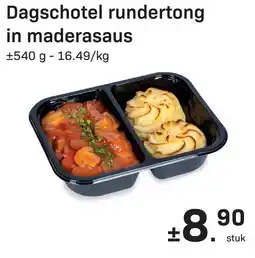 Buurtslagers Dagschotel rundertong in maderasaus aanbieding