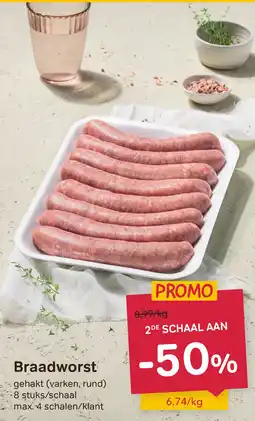 Bon Ap Braadworst aanbieding