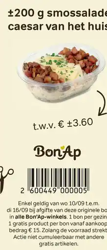 Bon Ap Smossalade caesar van het huis aanbieding