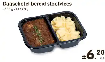 Bon Ap Dagschotel bereid stoofvlees aanbieding