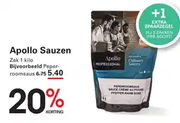 Sligro Apollo Sauzen aanbieding