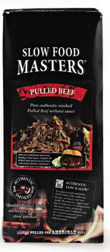 Sligro Slow Food Masters Pulled meat beef aanbieding