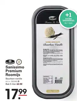 Sligro Sanissimo Premium Roomijs aanbieding