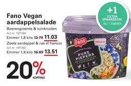 Sligro Fano Vegan aardappelsalade aanbieding